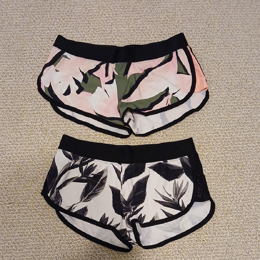 2 Body Glove Black and White Athletic Shorts Size M